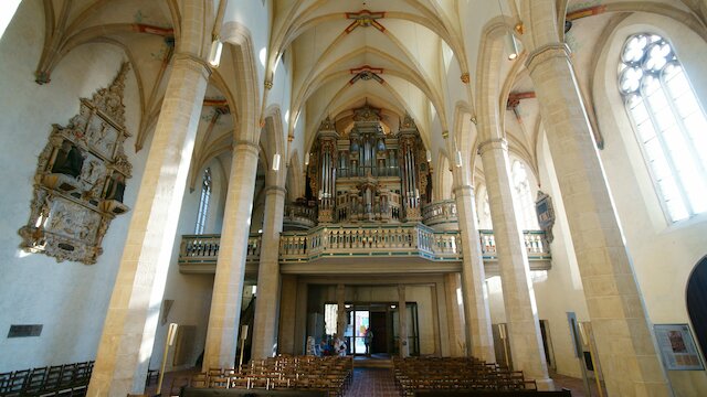 Evangelische Predigerkirche, Orgel, Deckengewölbe